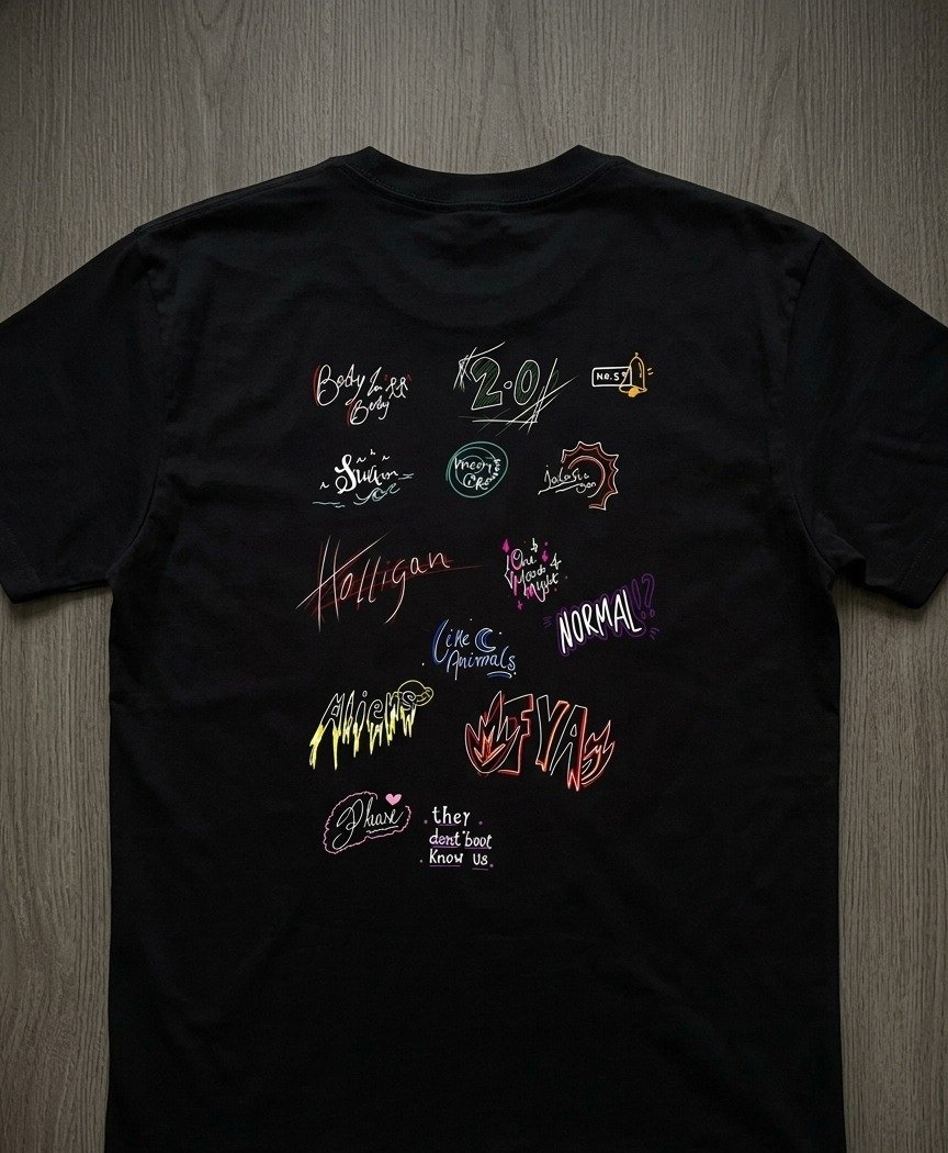 BTS "ARIRANG x ARMY" Album Concept Graphic T-Shirt - Image 2
